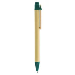 Długopis tekturowy z drewnianym klipsem / Recypen / Royal blue IP13127464