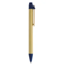 Długopis tekturowy z drewnianym klipsem / Recypen / Zielony IP13127442