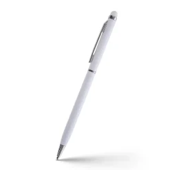 Długopis, touch pen | Dennis / Biały V1637-02