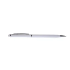 Długopis, touch pen | Dennis / Biały V1637-02
