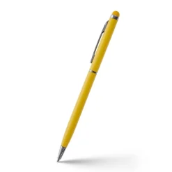Długopis, touch pen | Dennis / żółty V1637-08