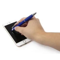 Długopis, touch pen / Granatowy V1767-04