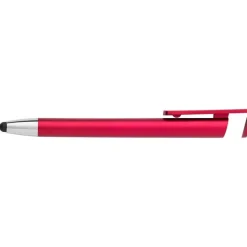 Długopis, touch pen, stojak na telefon / Czerwony V1753-05
