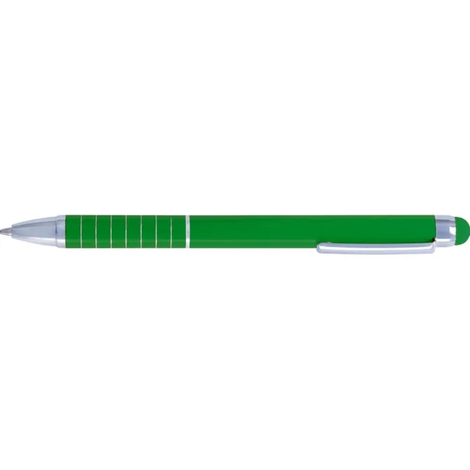 Długopis, touch pen / Zielony V1657-06