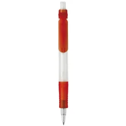 Długopis Vegetal Pen Clear przejrzysty / Ecru / czerwony LT87540-N5421