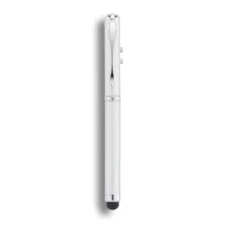 Długopis 4 w 1, touch pen, wskaźnik laserowy, latarka / Srebrny P327.102