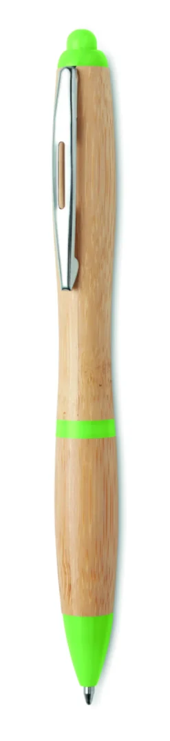 Długopis z bambusa / Limonka MO9485-48