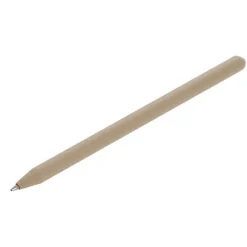 Długopis ze zrolowanego papieru z zatyczką | Debra / Neutralny V1630-00