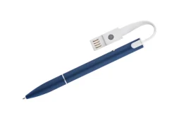 Długopis z kablem USB CHARGE / Niebieski 19638-03