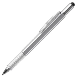 Długopis z narzędziami Build-it / Srebrny LT87797-N0005