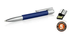 Długopis z pamięcią USB BRAINY 16 GB / Niebieski 44300-03