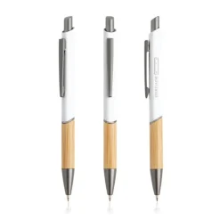 Długopis z recyklingowanego aluminium / Balur / Ciemnozielony IP13158944