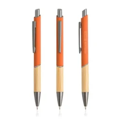 Długopis z recyklingowanego aluminium / Balur / Ciemnozielony IP13158944