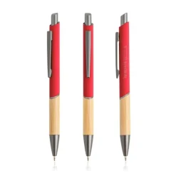 Długopis z recyklingowanego aluminium / Balur / Ciemnozielony IP13158944