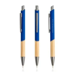 Długopis z recyklingowanego aluminium / Balur / Royal blue IP13158964