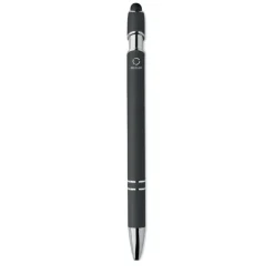 Długopis z rysikiem aluminium / Srebrny MO2798-14