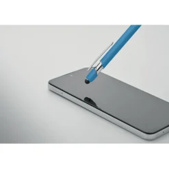Długopis z rysikiem aluminium / Turkusowy MO2798-12