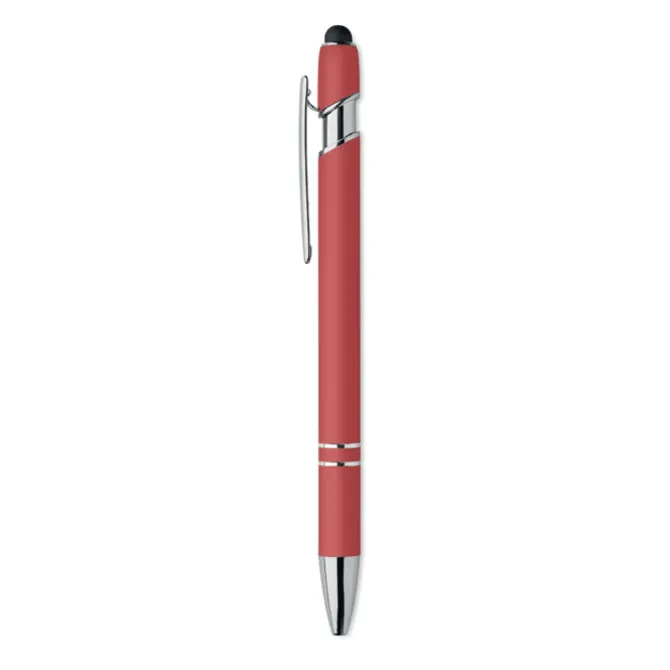 Długopis z rysikiem aluminium / Fuksja MO2798-38