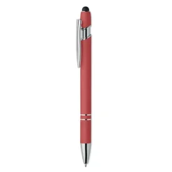 Długopis z rysikiem aluminium / Fuksja MO2798-38