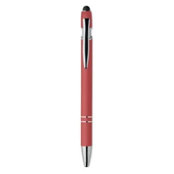 Długopis z rysikiem aluminium / Fuksja MO2798-38