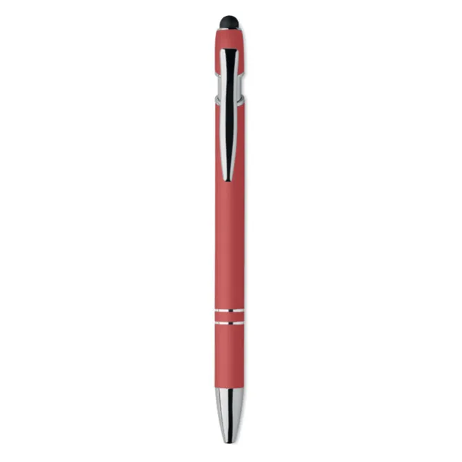Długopis z rysikiem aluminium / Fuksja MO2798-38