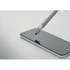 Długopis z rysikiem aluminium / Kamienny Szary MO2798-15