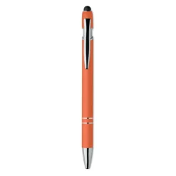 Długopis z rysikiem aluminium / Pomaranczowy MO2798-10