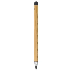 Długowieczny ołówek i linijka bambus / Naturalny LT91594-N0094