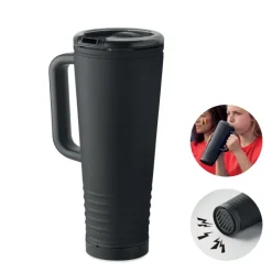Dwuścienny kubek Howler 700 ml / Czarny MO2995-03