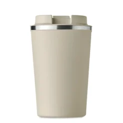 Dwuścienny kubek 350 ml / Beżowy MO6276-13
