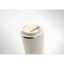 Dwuścienny kubek 350 ml / Beżowy MO6276-13
