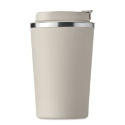 Dwuścienny kubek 350 ml / Beżowy MO6276-13