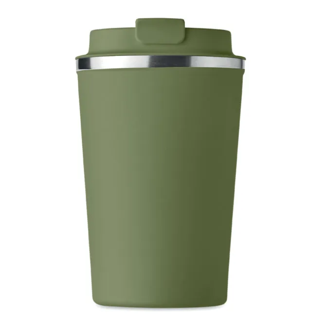 Dwuścienny kubek 350 ml / Ciemnozielony MO6276-60