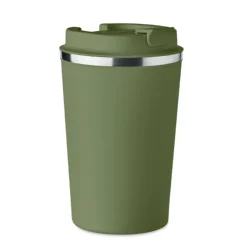 Dwuścienny kubek 350 ml / Ciemnozielony MO6276-60