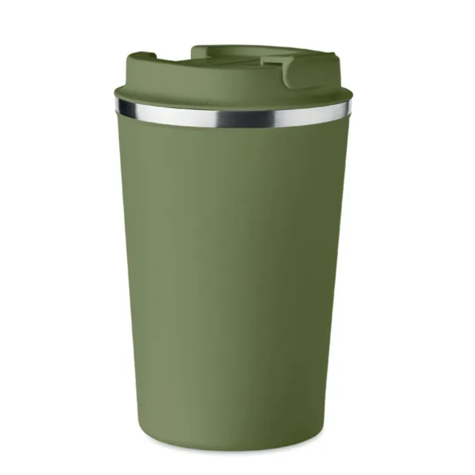 Dwuścienny kubek 350 ml / Ciemnozielony MO6276-60
