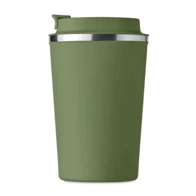 Dwuścienny kubek 350 ml / Ciemnozielony MO6276-60