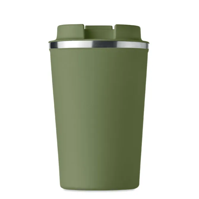 Dwuścienny kubek 350 ml / Ciemnozielony MO6276-60