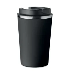Dwuścienny kubek 350 ml / Czarny MO6276-03