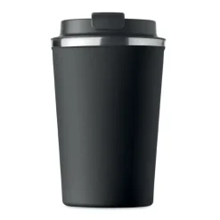 Dwuścienny kubek 350 ml / Czarny MO6276-03