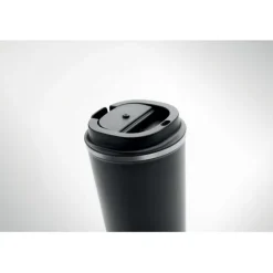 Dwuścienny kubek 350 ml / Czarny MO6276-03