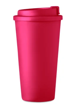 Dwuścienny kubek 475 ml / Czerwony MO6244-05