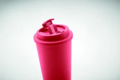 Dwuścienny kubek 475 ml / Czerwony MO6244-05
