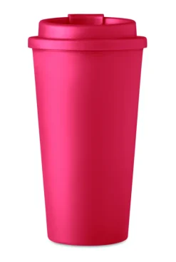 Dwuścienny kubek 475 ml / Czerwony MO6244-05