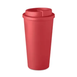 Dwuścienny kubek 475 ml / Czerwony MO6244-05