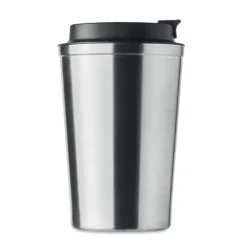 Dwuścienny kubek 350 ml / Srebrny mat MO6276-16