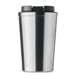 Dwuścienny kubek 350 ml / Srebrny mat MO6276-16