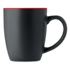 Dwukolorowy kubek ceramiczny / Biały MO6840-06
