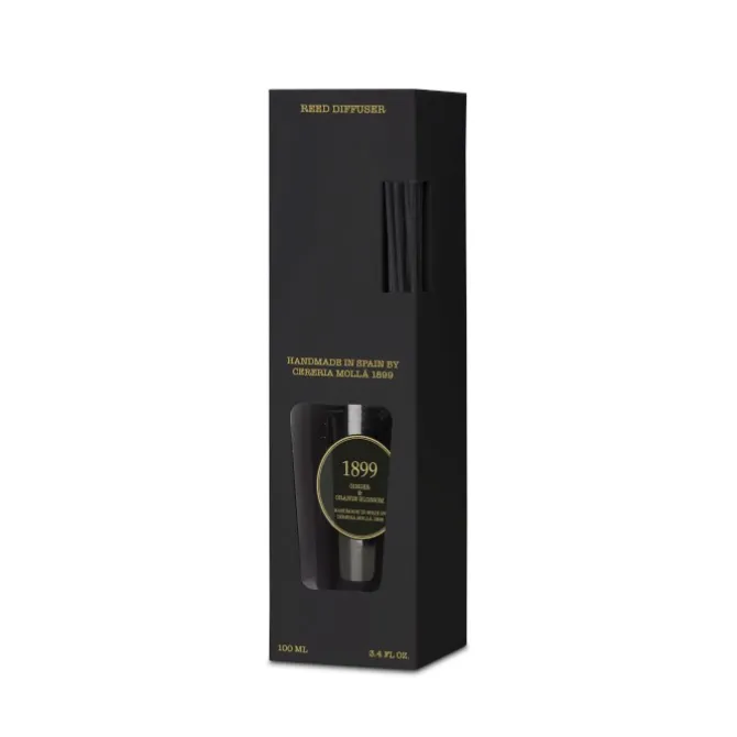 Dyfuzor PremiumReed100ml Ginger andOrangeBlos CERERIA MOLLA / Czarny, złoty B3CM-7770