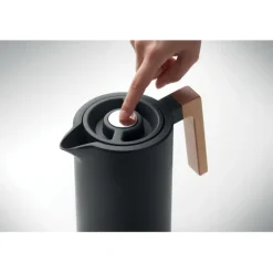 Dzbanek dwuścienny 1L / Czarny MO2674-03