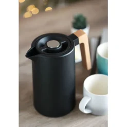Dzbanek dwuścienny 1L / Czarny MO2674-03